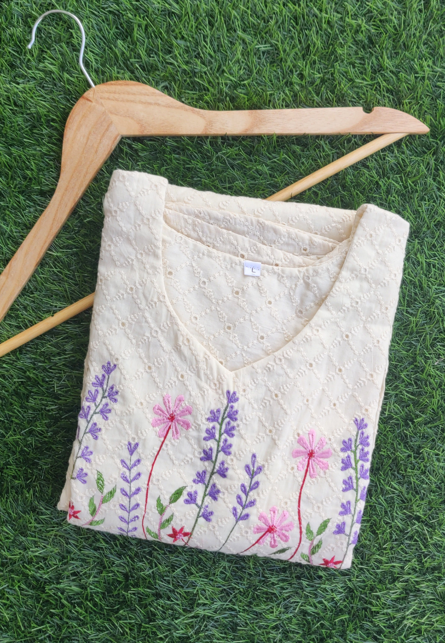 Creamy Hakoba Maxi