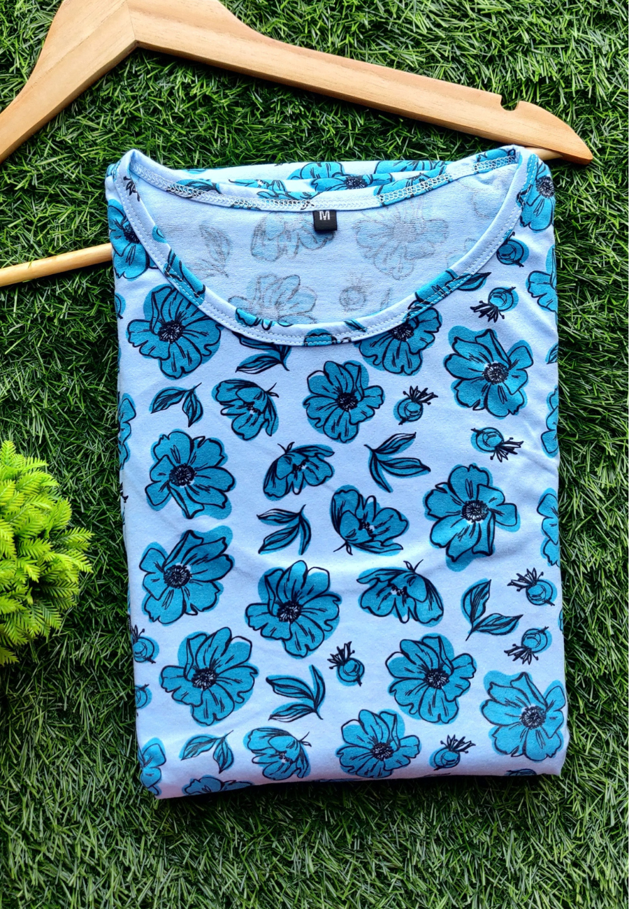 Jasmine Soft Cotton Zipless Maternity & Feeding Dress | Full Length